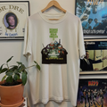 Vintage 1992 Teenage Mutant Ninja Turtle II Promo Washed White Graphic Graphic T-Shirt