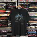 Vintage Rare Halo Wars Washed Black Graphic Graphic T-Shirt