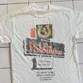 Vintage 90s The Palomino Hollywood Rare Washed White Graphic T-Shirt