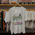 Vintage Snoopy I Love Grandma Washed White Graphic Graphic T-Shirt
